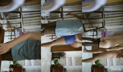 2021.10.12, [beautiful Young Woman], Sneak Shot Of A Young Woman From A Good Family, Flirting In The Living Room At Home, Black Silk Temptation, White And Tender Skin, Handstand Blowjob, Passionate Sex Orgasm After Another