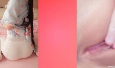 吐痰推薦✅宅男女神網紅極品嫩妹【萌白醬】高價無水作品✅雙馬尾清純藍裙子