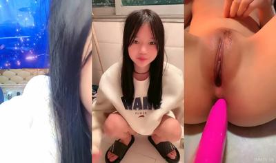 Super Pure And Pure Little Loli, Showing Her Face And Pissing For Wolf Friends All The Time, Washing Pussy And Props Clean And Blowjob Brother"s Big Dick