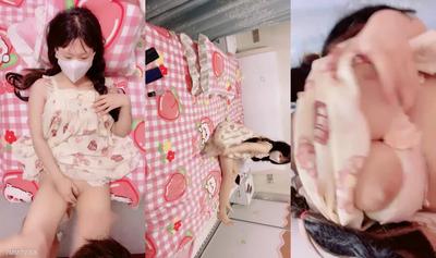 [Extreme Lolita ❤️Sex] 2001 년 어린 소녀✨ 6.20 매우 귀엽고 귀여운 소녀, 상큼하고 부드러운 백호이지만 큰 가슴과 큰 가슴으로 대조되는 모습